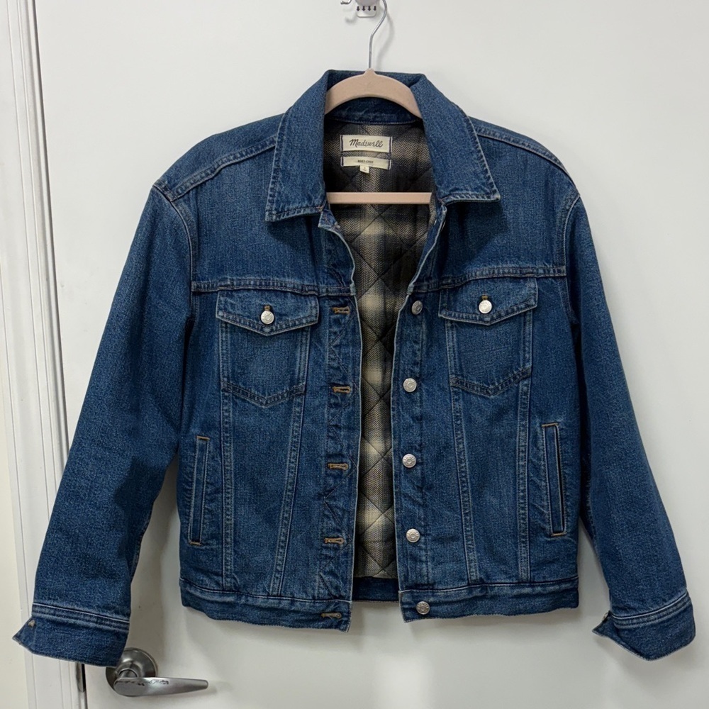 MADEWELL BLUE DENIM JACKET!